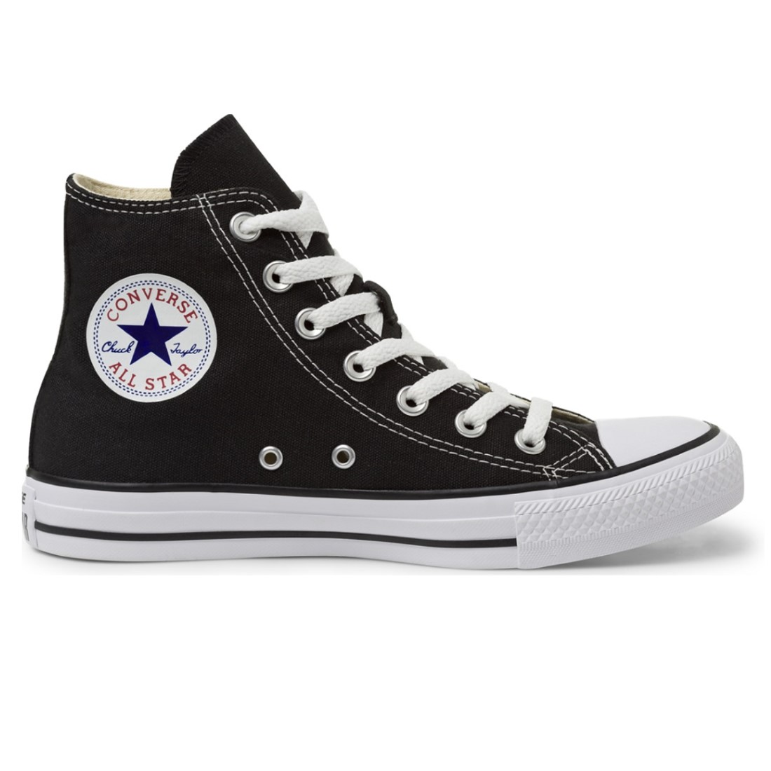 Tênis Cano Alto Couro Converse Chuck Taylor All Star - Preto