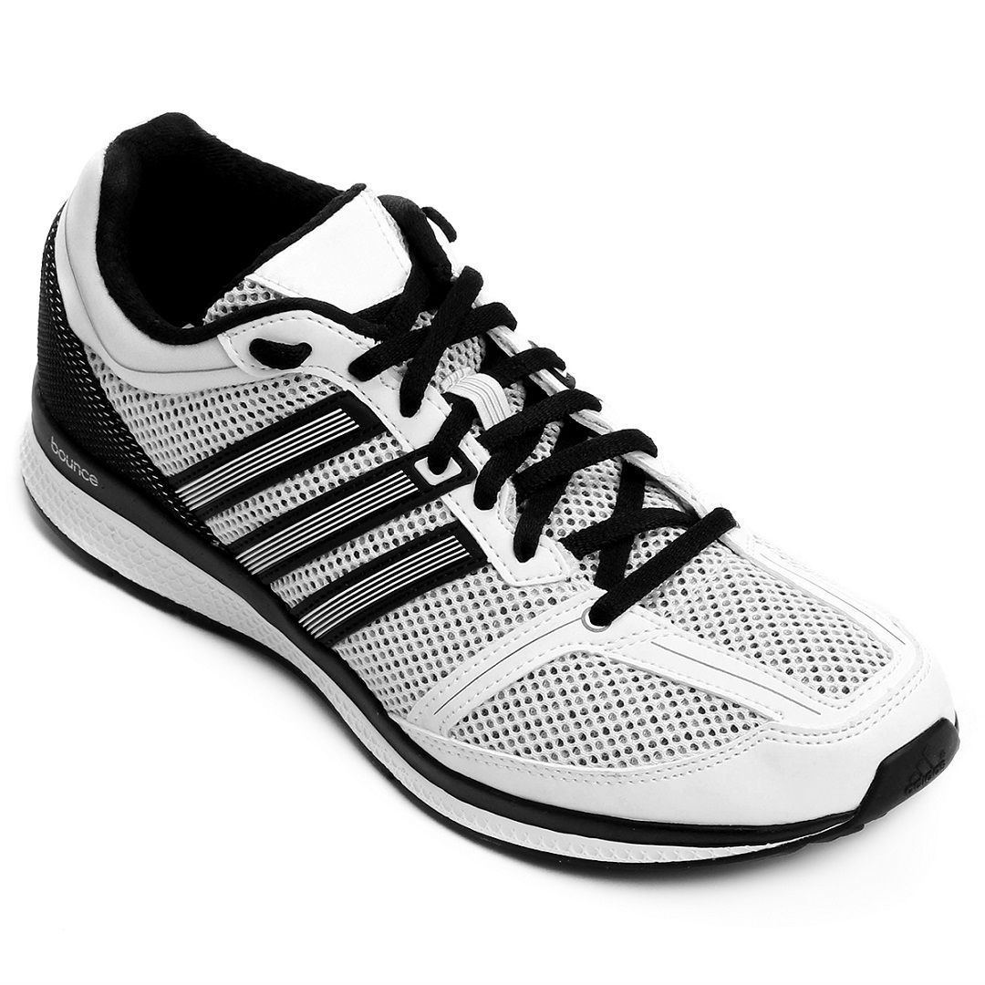 tenis adidas branco e preto masculino