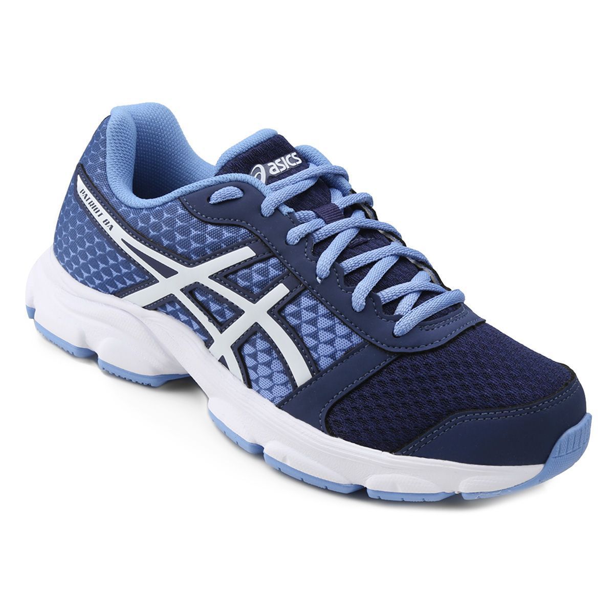 tênis asics patriot 8 azul