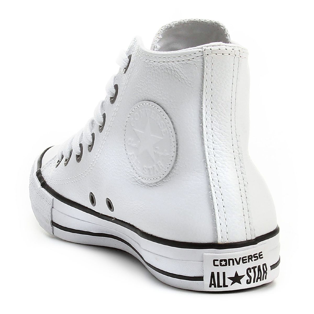 tênis couro converse chuck taylor all star hi