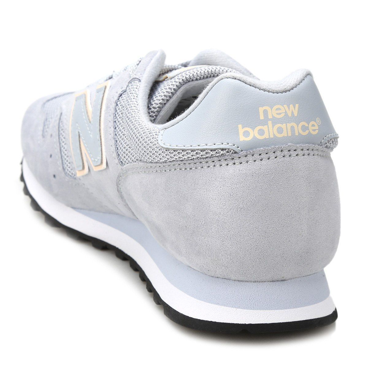 tênis new balance w 373 feminino cinza claro