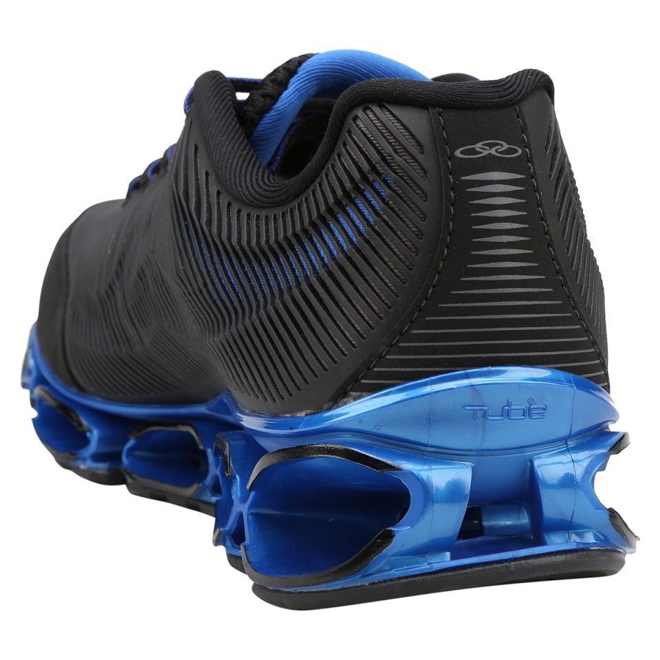 tenis olympikus azul e preto