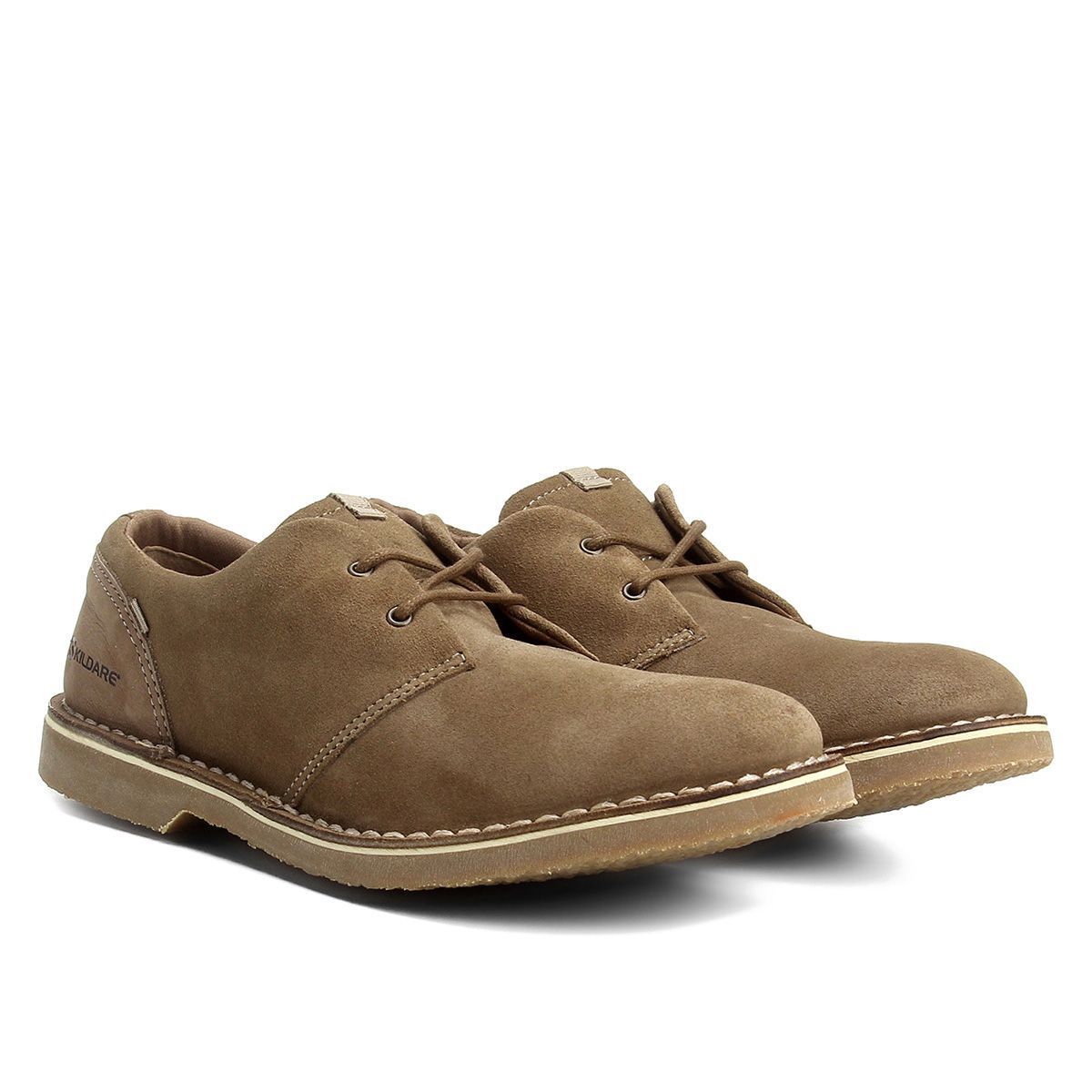 sapato masculino camurça marrom