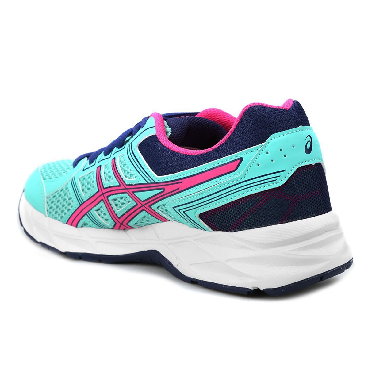 tenis asics feminino verde agua