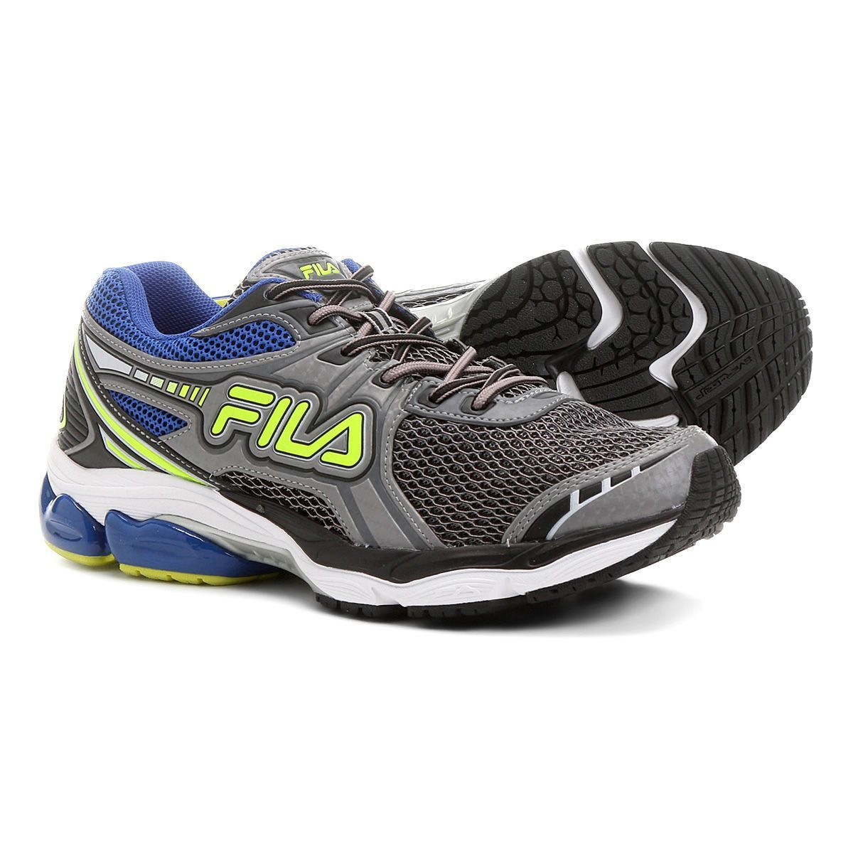 tenis fila cinza masculino