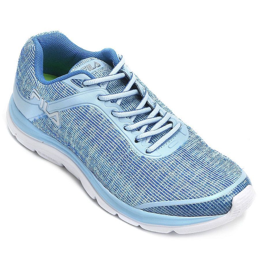 tenis fila feminino azul