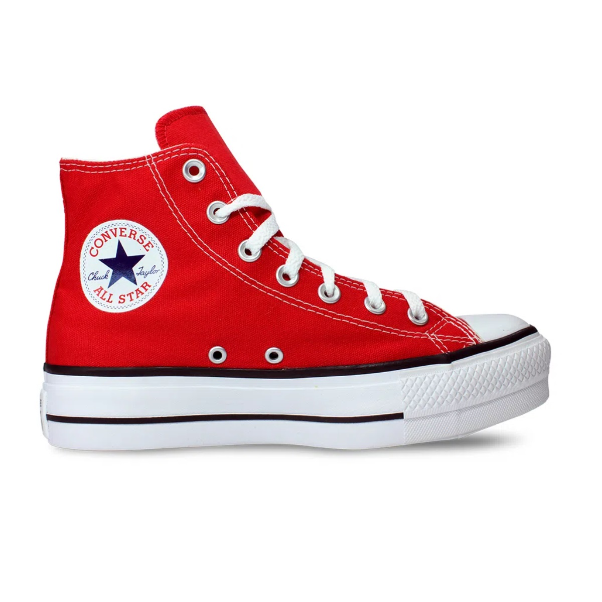 Tnis Converse Chuck Taylor Platform HI - Vermelho