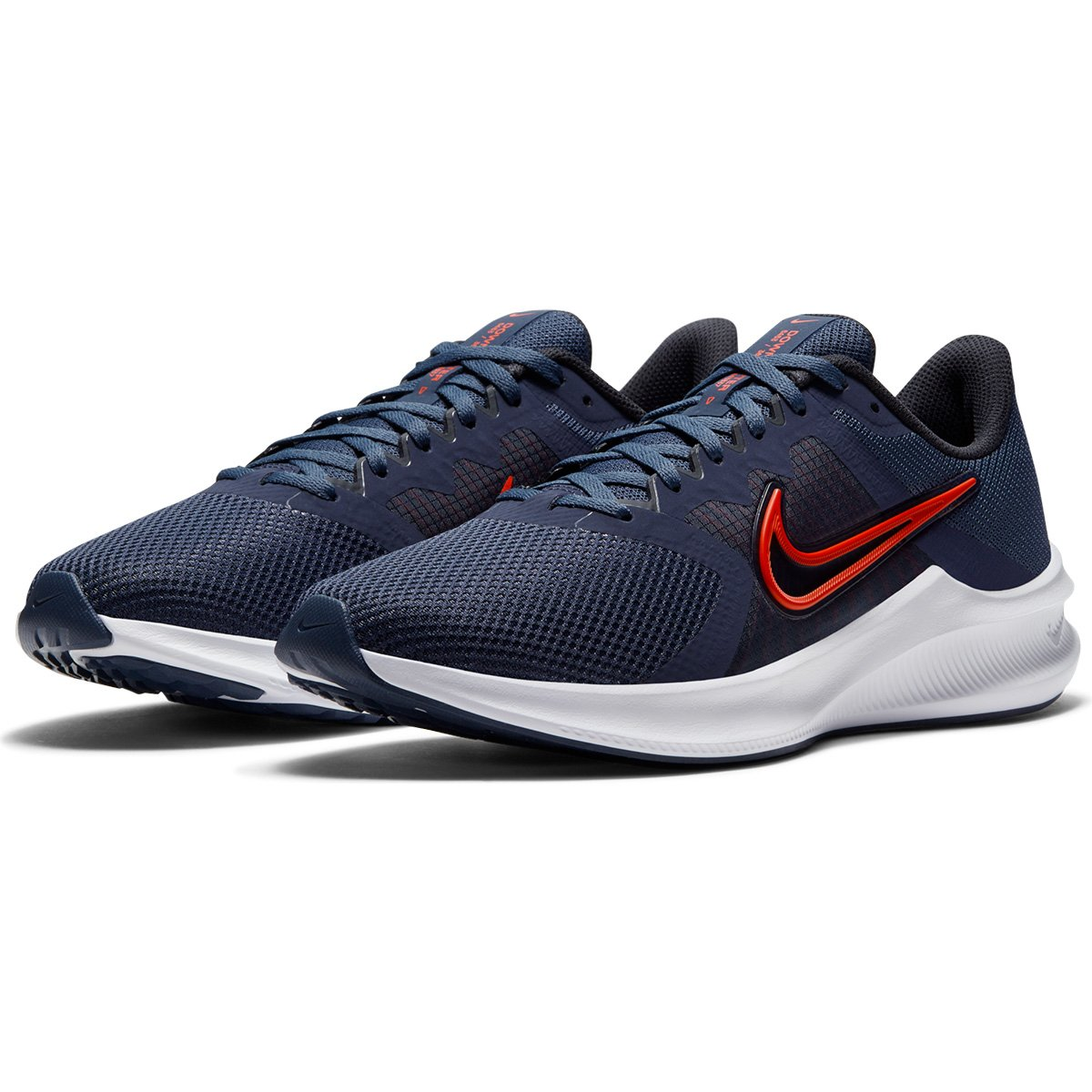 Tnis Nike Downshifter 11 Masculino - Azul e Vermelho