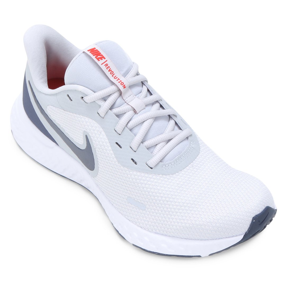 Tnis Nike Revolution 5 Masculino - Cinza