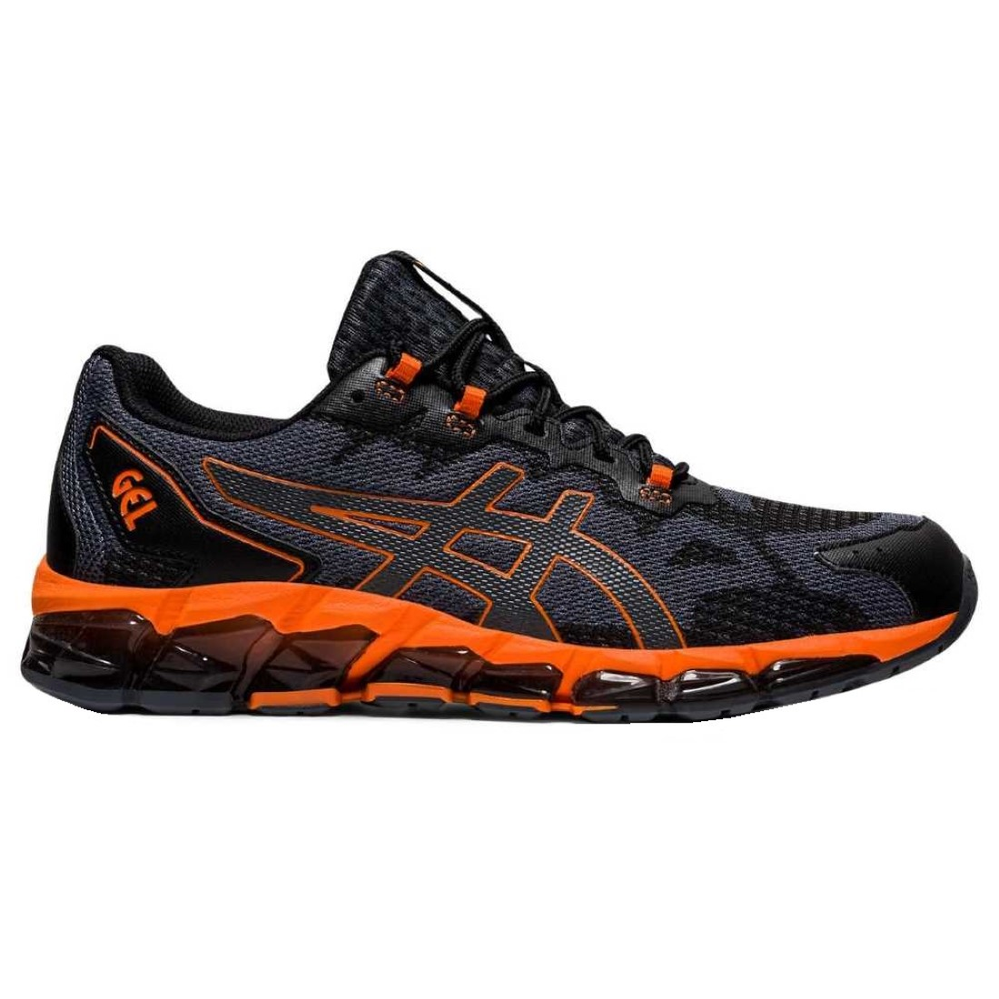 Tnis Asics Gel-Quantum 360 6 Masculino - Preto e Laranja