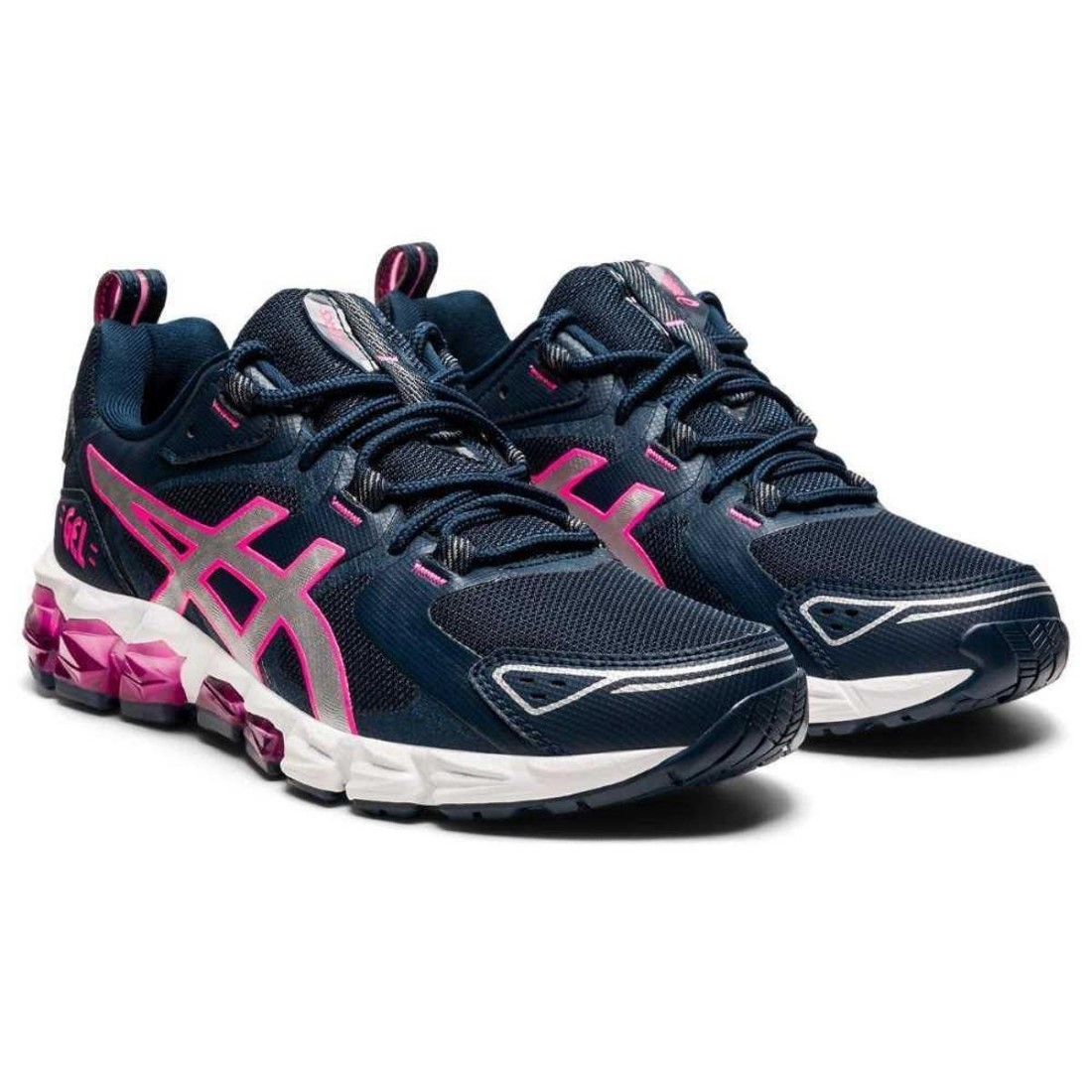 Tnis Asics Gel Quantum 180 Feminino - Azul e Rosa