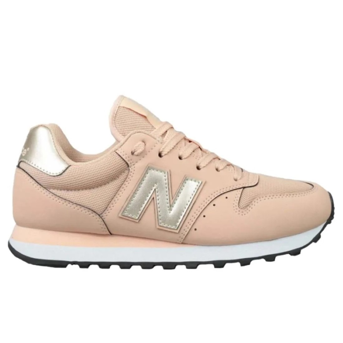 Tnis New Balance 500 Retr Running Feminino - Rosa