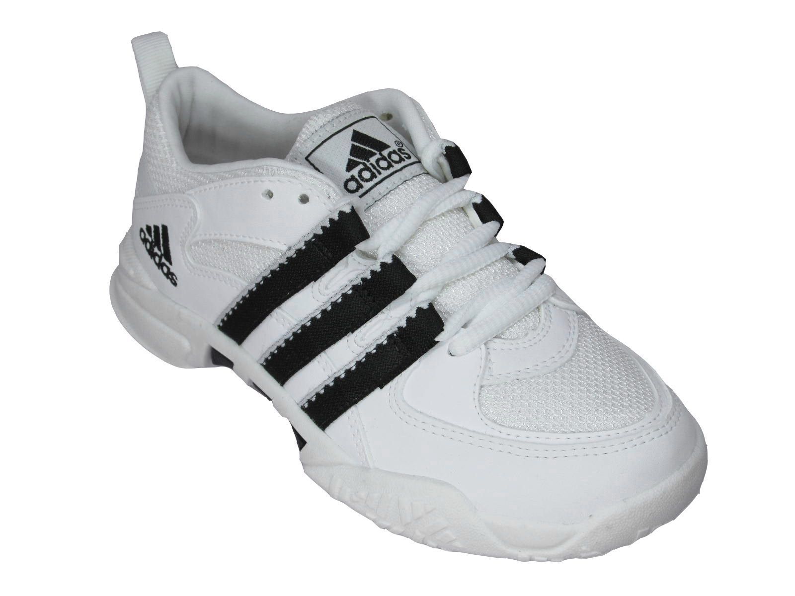 tenis adidas branco com preto