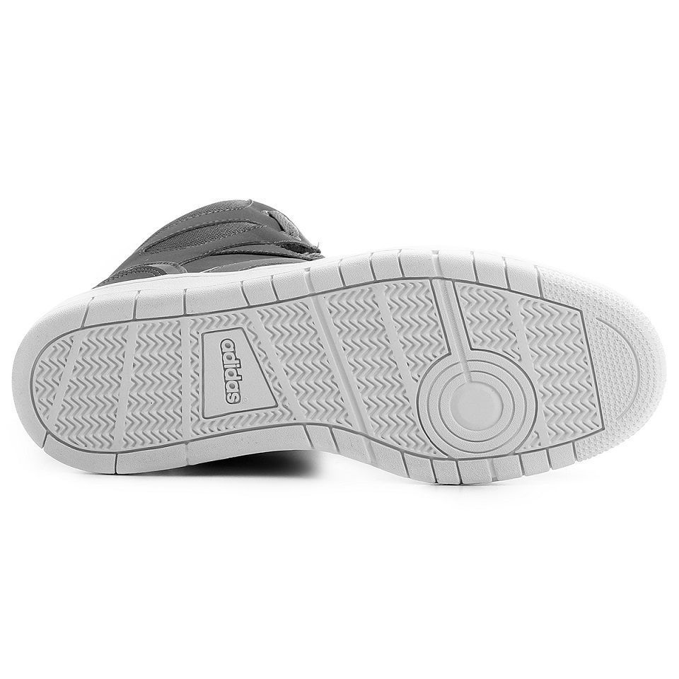tenis adidas masculino cano alto hoops team mid