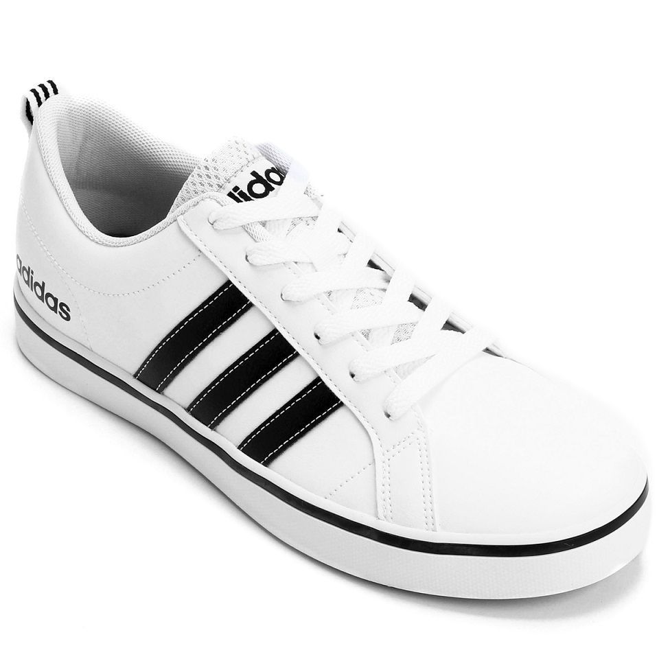 tenis masculino branco e preto