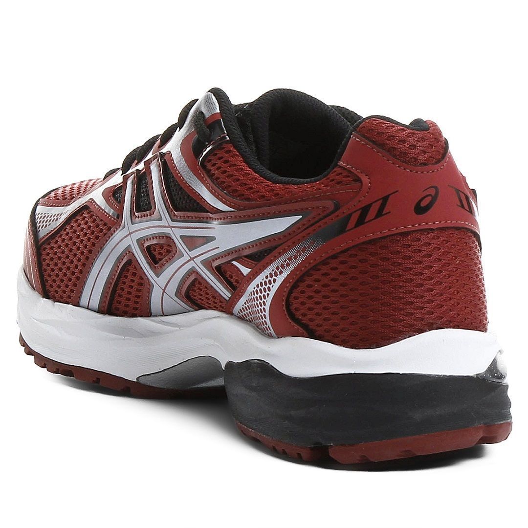 tenis asics masculino vinho