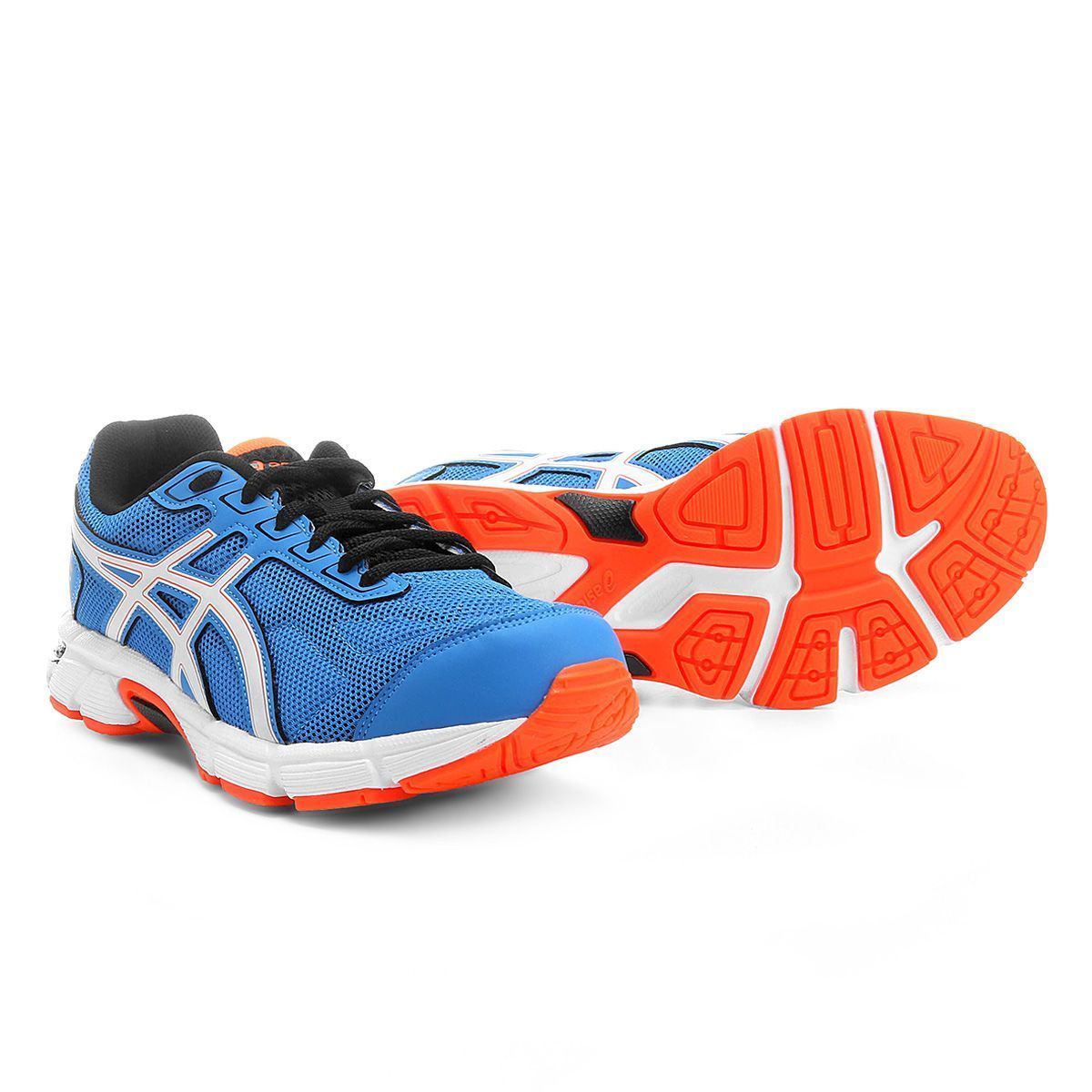 tenis asics azul gel