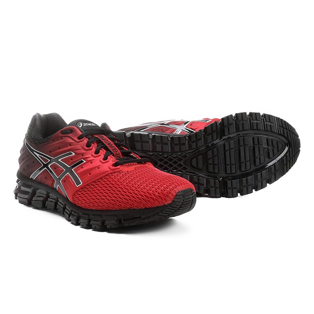 asics vermelho masculino