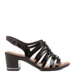 sandália anabela comfortflex papete feminina