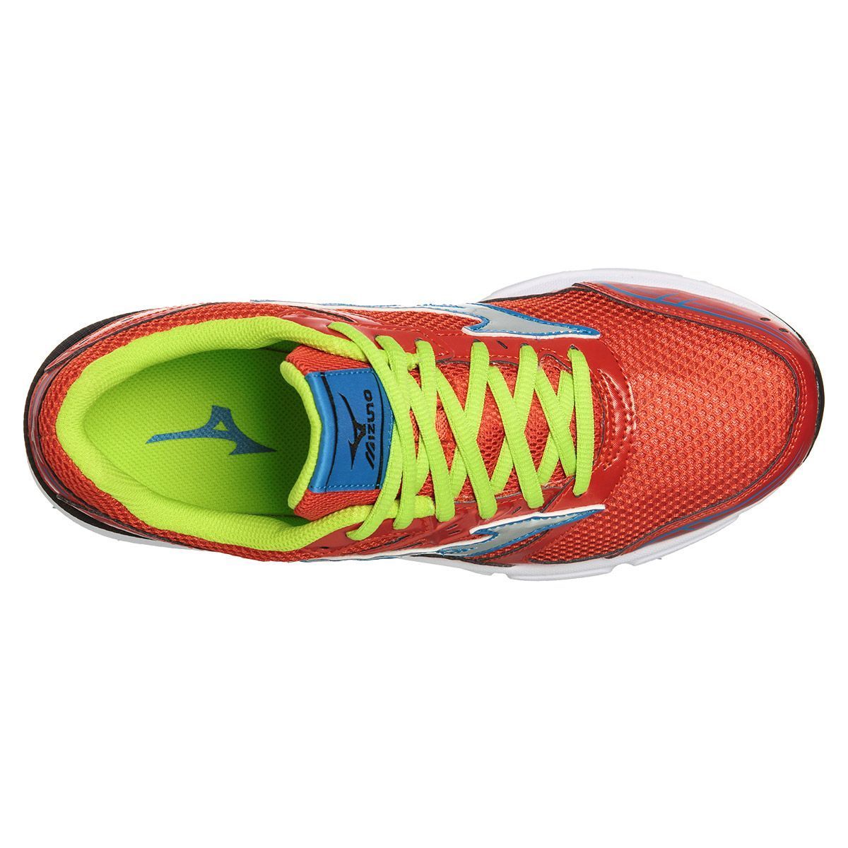 mizuno laranja e verde