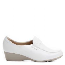 sapato branco anabela