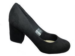 sapato camurça preto