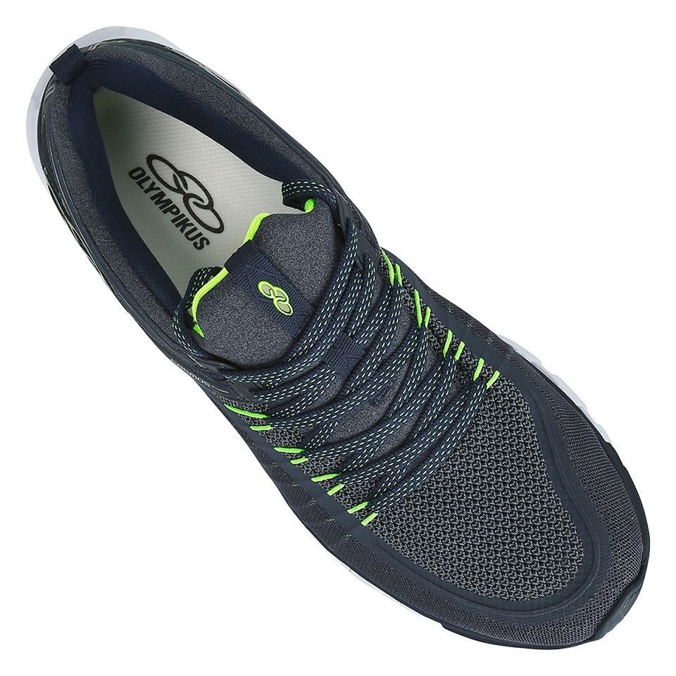 tenis olympikus masculino branco e verde