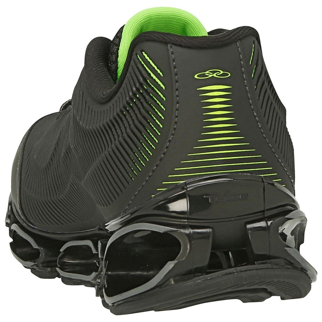 tenis olympikus masculino preto e verde