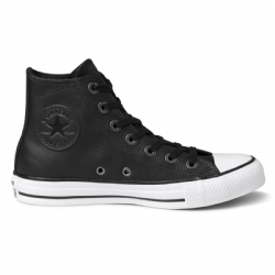 Tnis Couro Converse Chuck Taylor HI - Preto