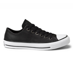 Tnis Couro Converse Chuck Taylor - Preto