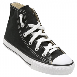 T�nis Infantil Converse Chuck Taylor HI - Preto