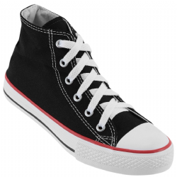T�nis Infantil Converse Chuck Taylor HI - Preto