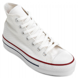 T�nis Converse Chuck Taylor Platform HI - Branco