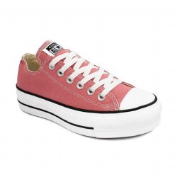 T�nis Converse Chuck Taylor Plataforma Lift - Rosa