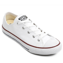 T�nis Infantil Converse Chuck Taylor Sint�tico - Branco
