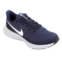 Tnis Nike Revolution 5 Masculino - Marinho e Branco