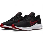 Tênis Nike Downshifter 11 Masculino - Preto e Vermelho