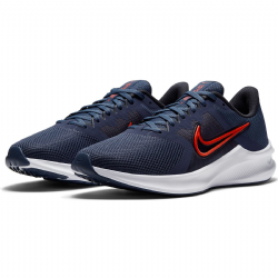 Tnis Nike Downshifter 11 Masculino - Azul e Vermelho