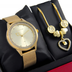 Rel�gio Lince Anal�gico com Pulseira Feminino LRG4666L KY11S1KX