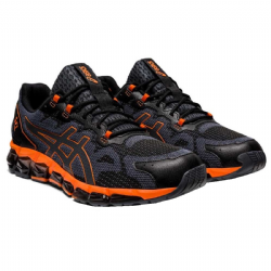 T�nis Asics Gel-Quantum 360 6 Masculino - Preto e Laranja
