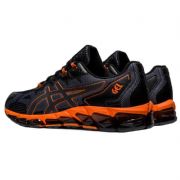 T�nis Asics Gel-Quantum 360 6 Masculino - Preto e Laranja
