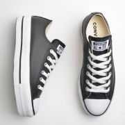 T�nis Converse Chuck Taylor Plataforma Lift Sint�tico - Preto
