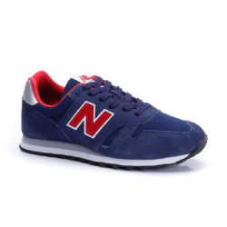 Tnis New Balance 373 Retr Running Masculino - Azul e Vermelho