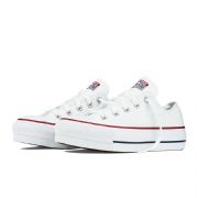 T�nis Converse Chuck Taylor Plataforma Lift - Branco