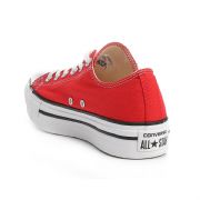 T�nis Converse Chuck Taylor Plataforma Lift - Vermelho