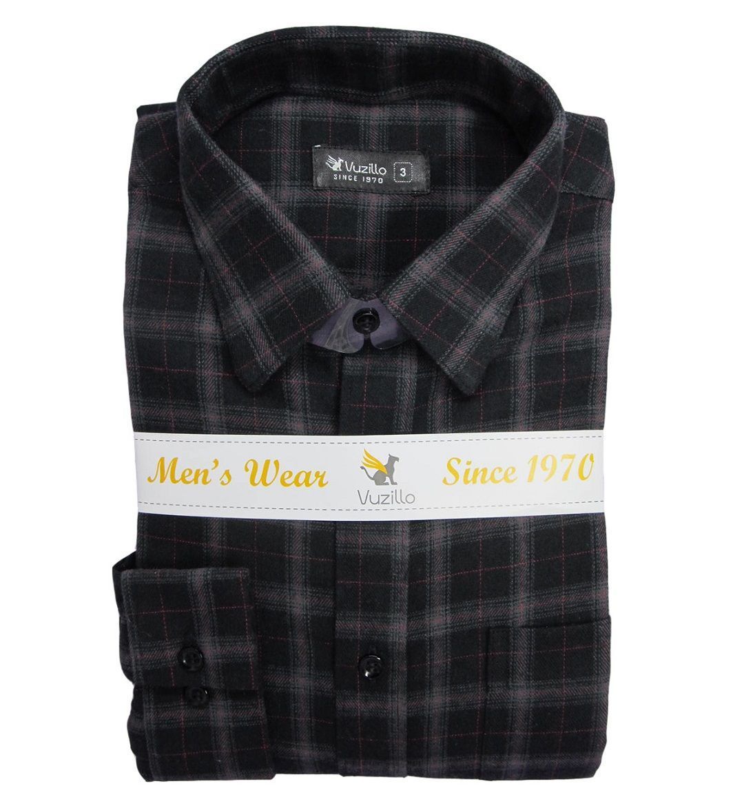 camisa flanela preta